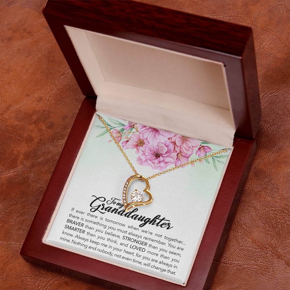 Brave Granddaughter - Forever Love Necklace